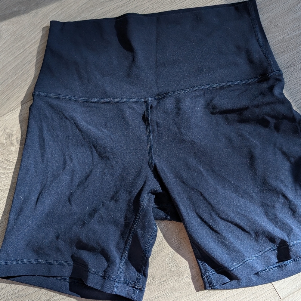 Lululemon Athletica Deep Blue Shorts